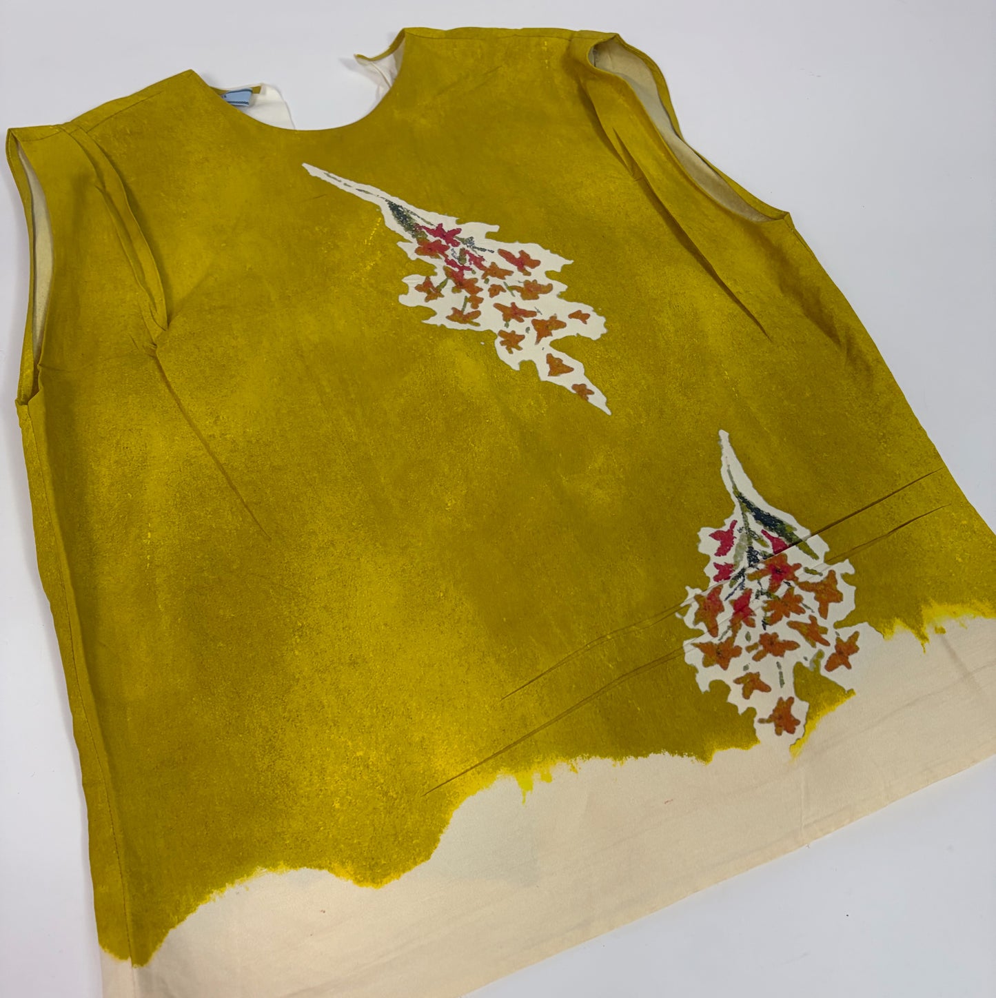 Prada Mustard Top