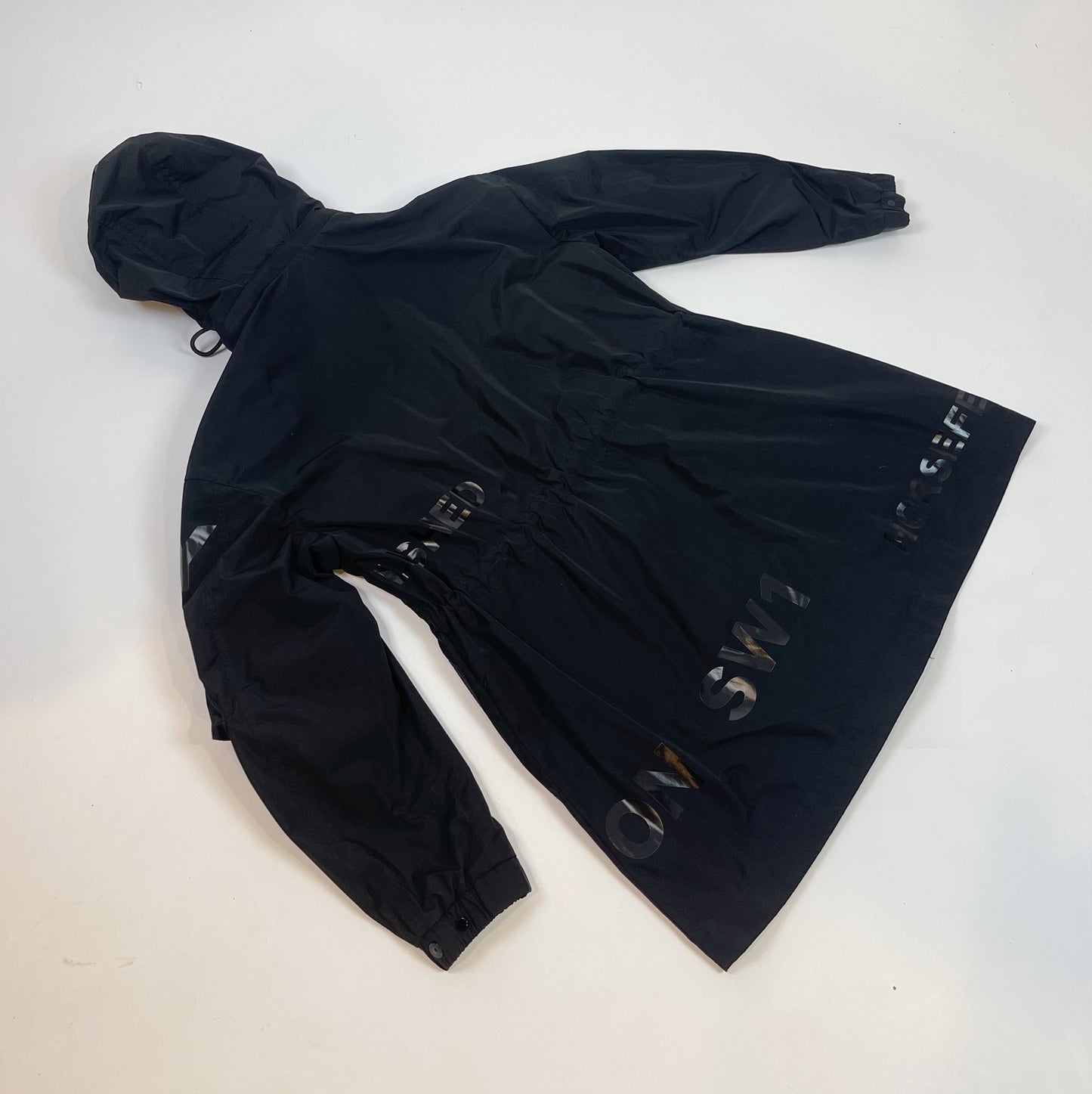 Burberry Logo Print Raincoat