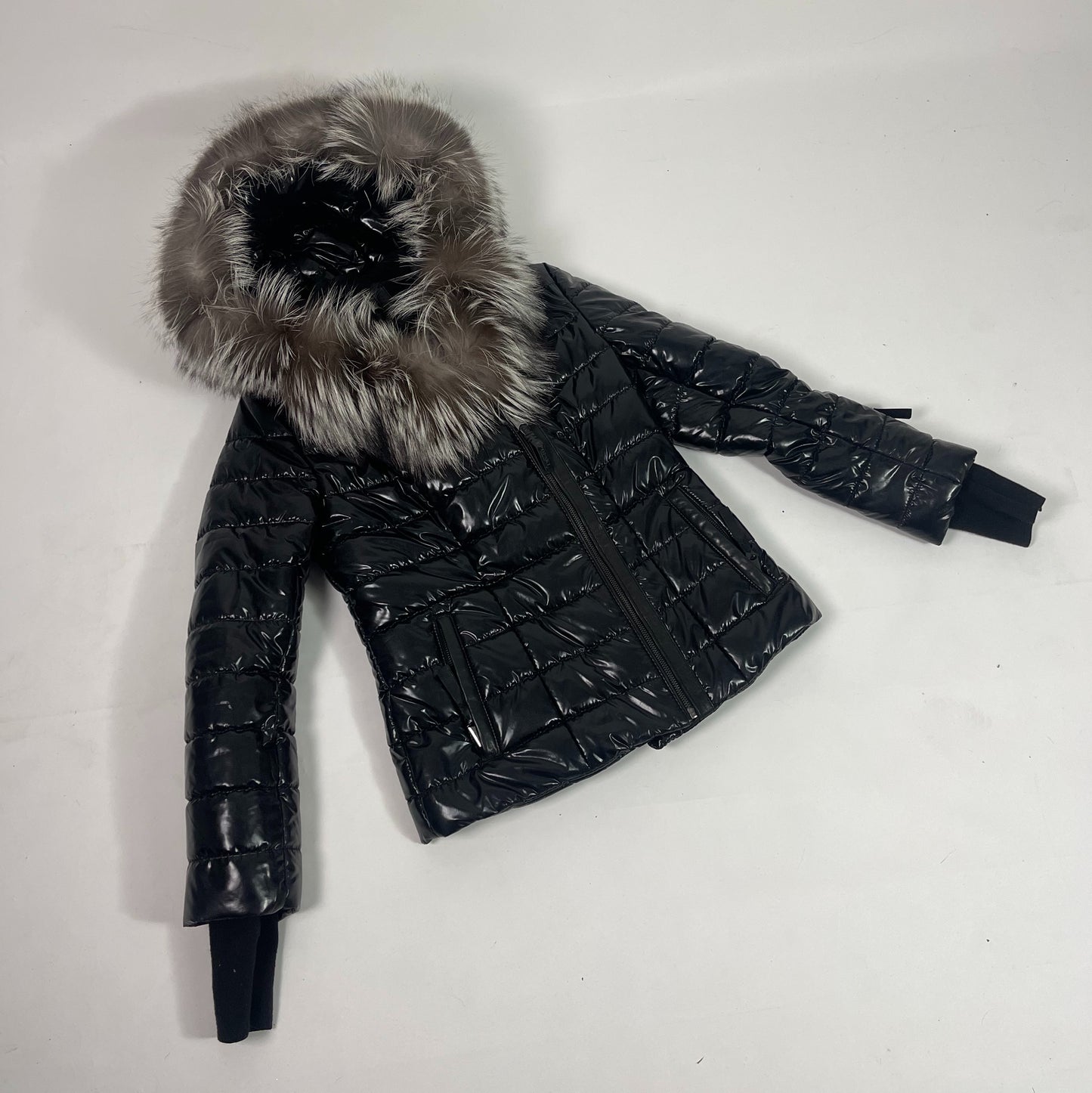 Popski Black Puffer Jacket