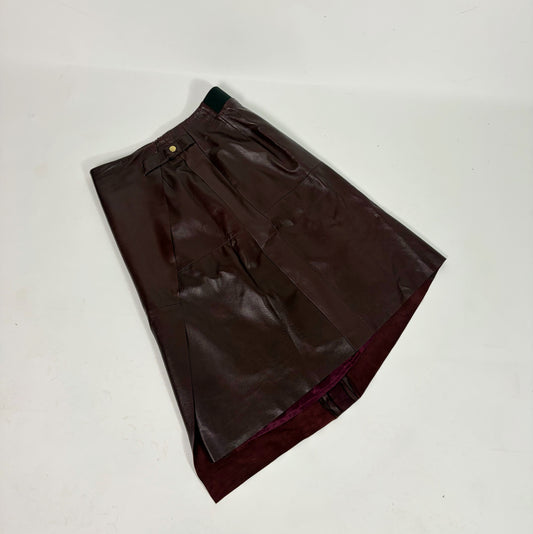 ME+EM Wine Skirt