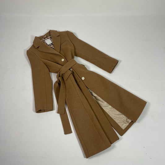 Sandro Camel Trench Coat