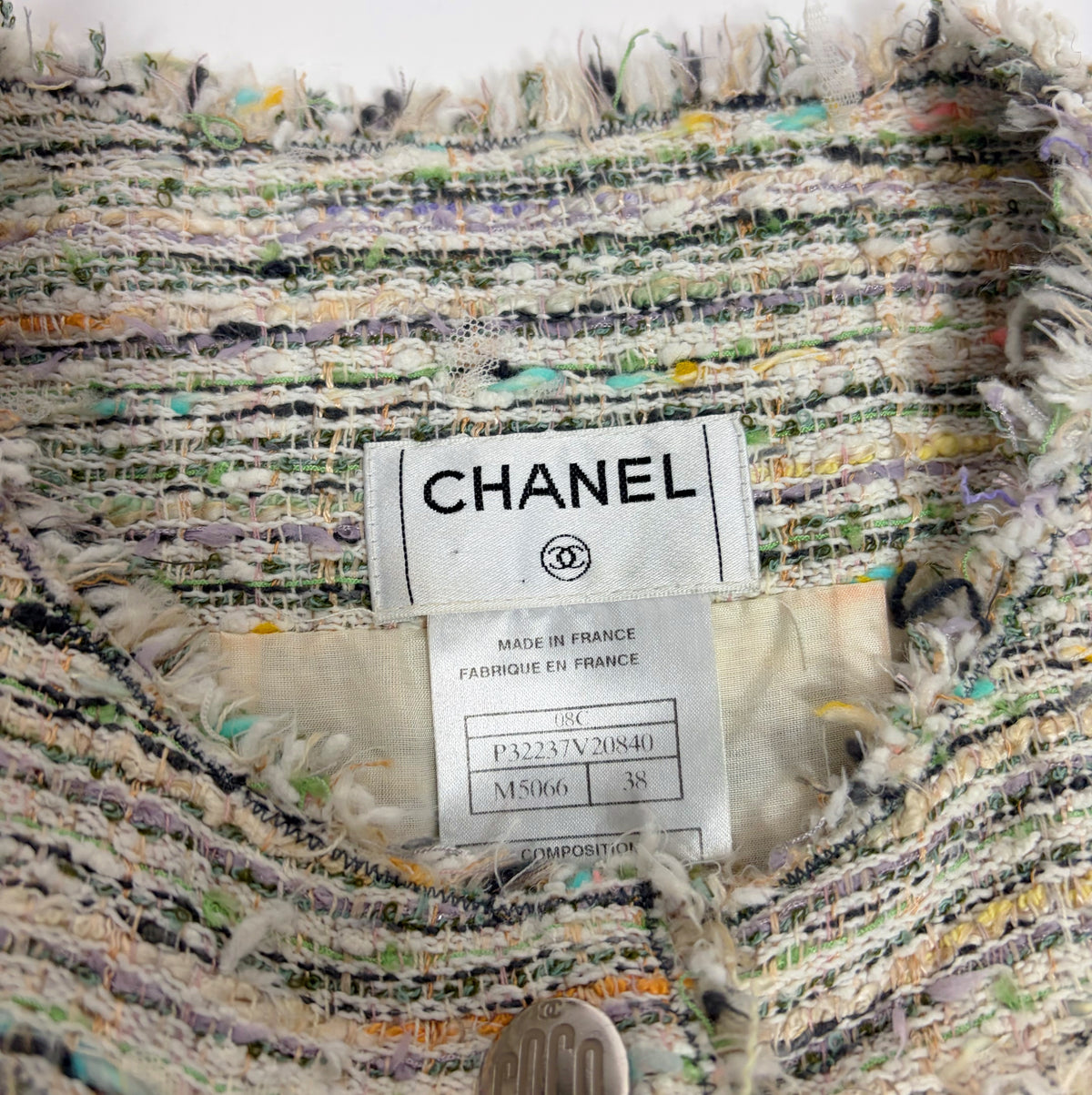 Chanel Multicolour Coco Tweed Jacket
