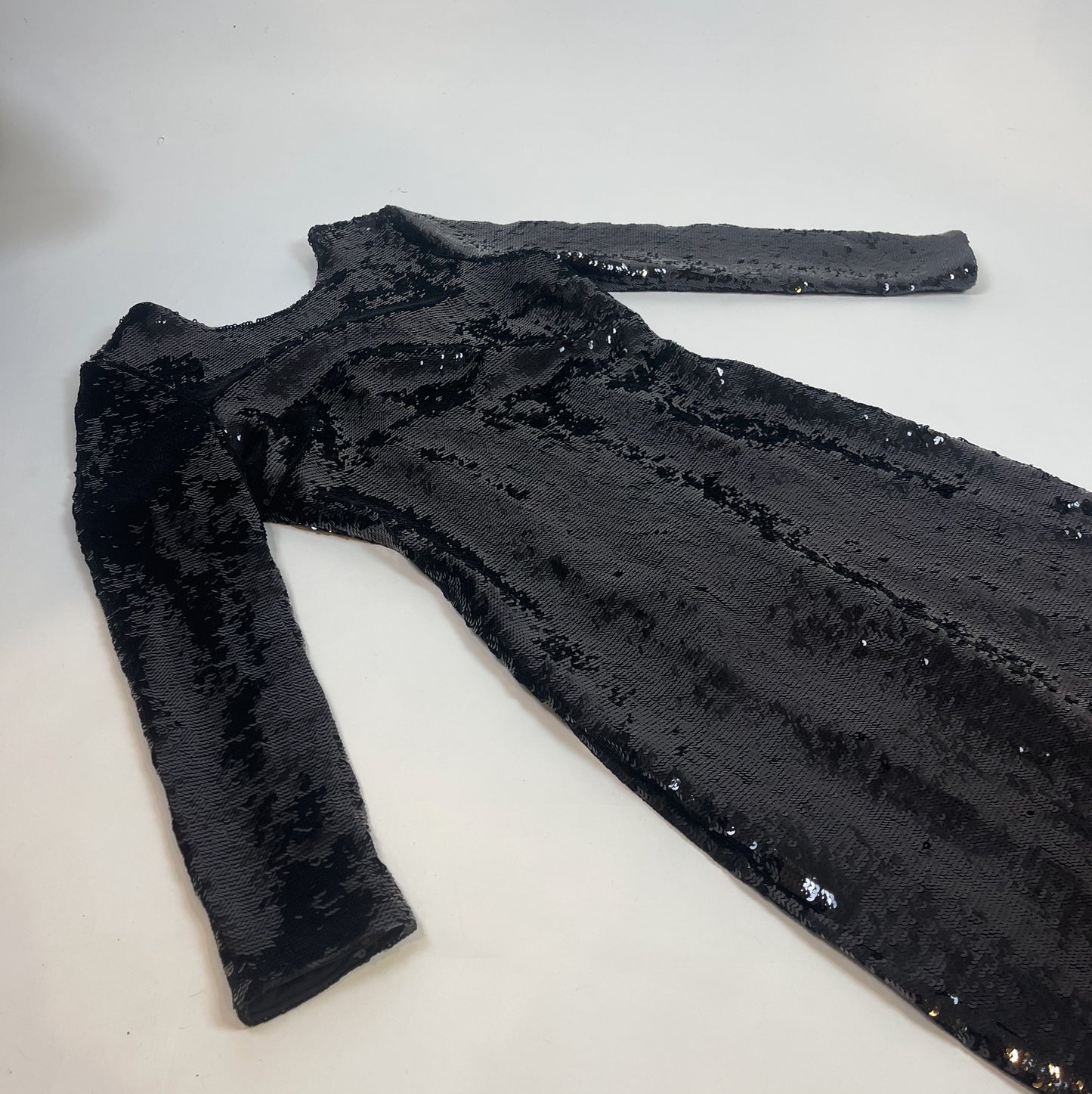 Max Mara Black Sequin Dress
