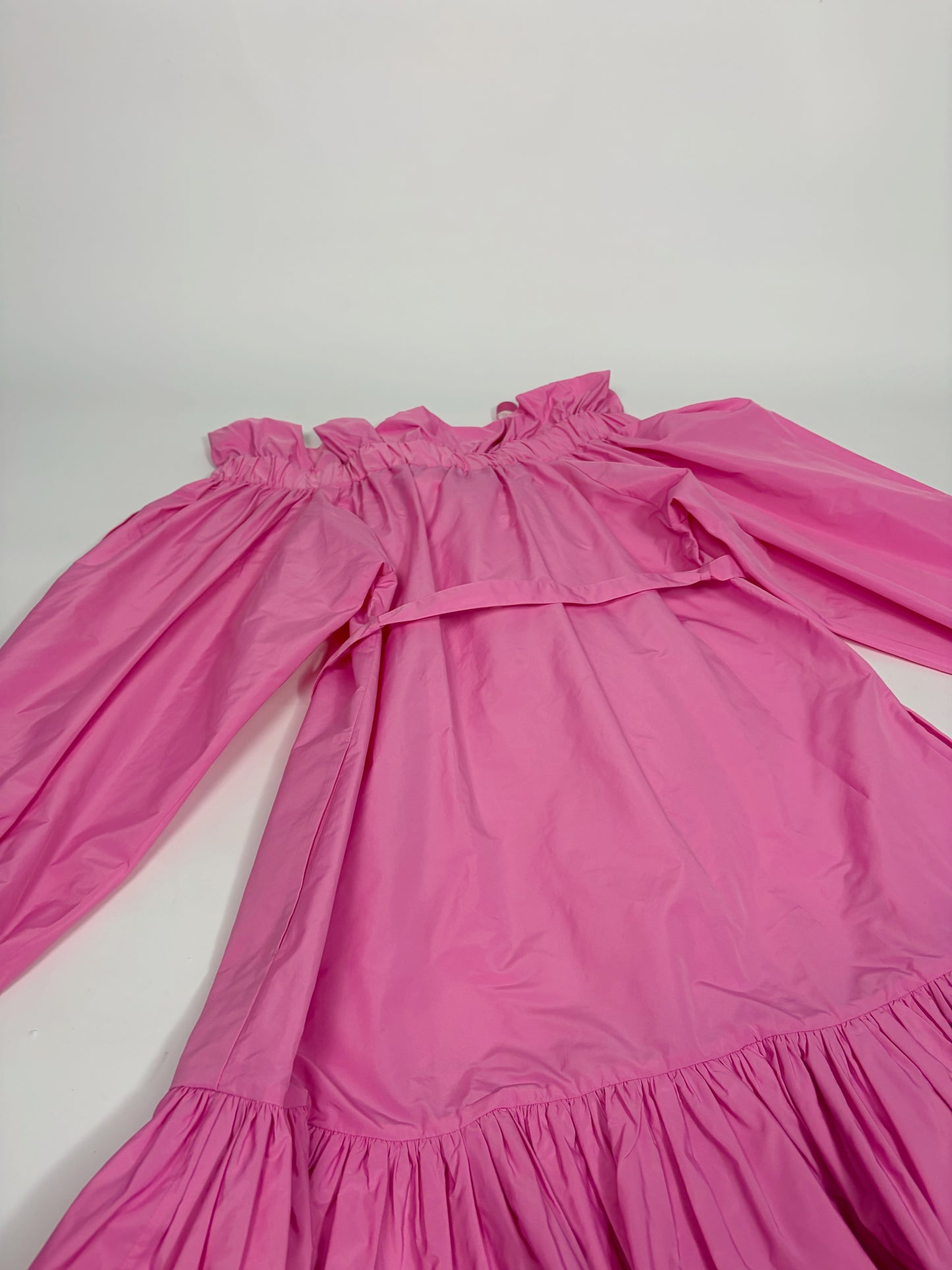 Patou Volume Ruffled Minidress
