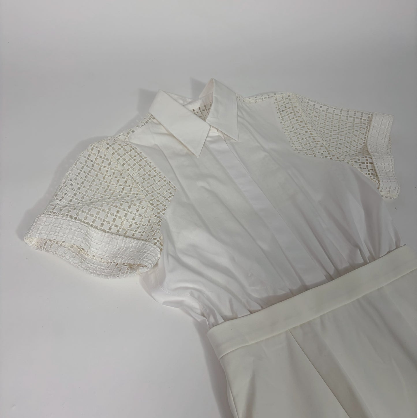Victoria Beckham White Dress