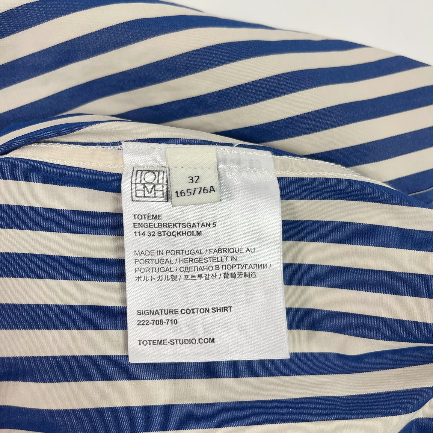 TOTEME Striped Shirt