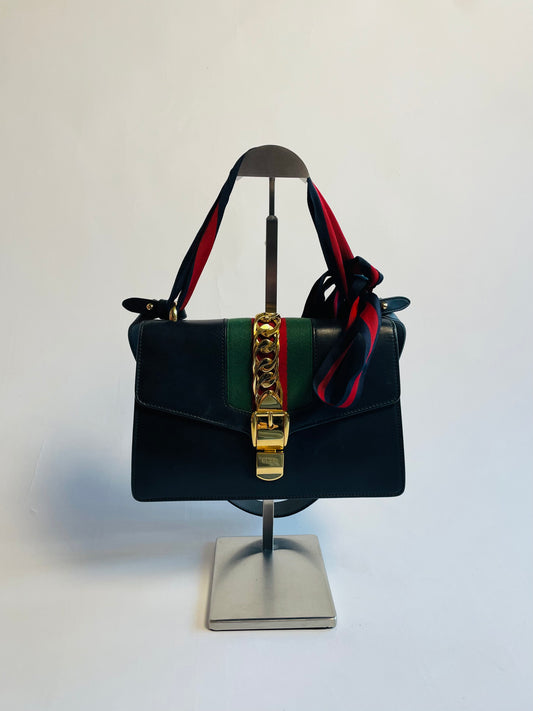 Gucci Sylvie satchel bag small size