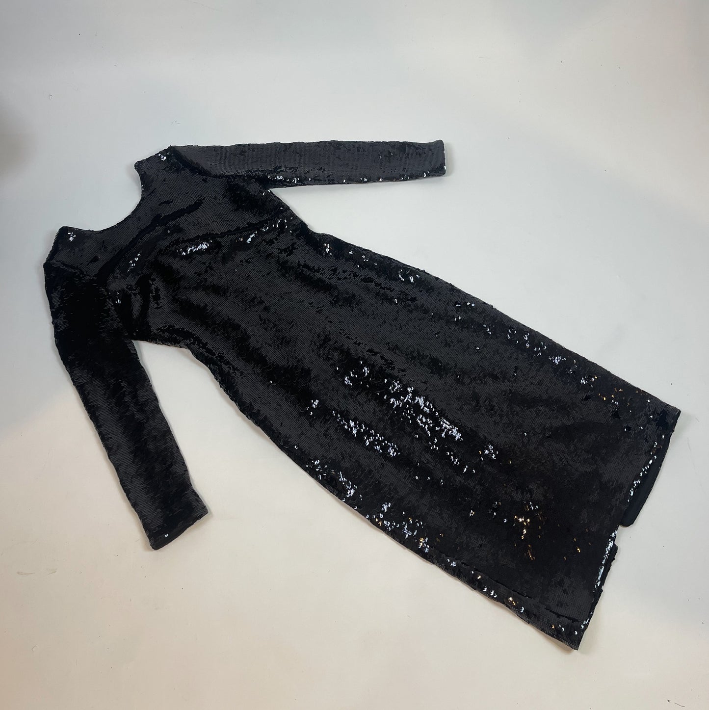 Max Mara Black Sequin Dress