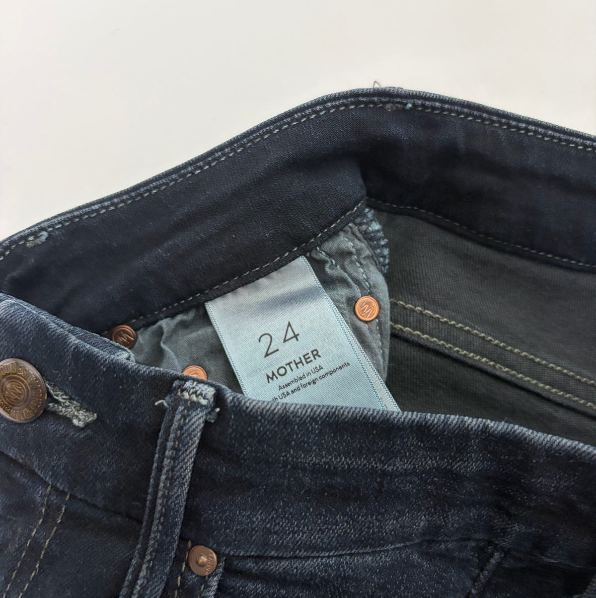 MOTHER Dark Wash Jeans