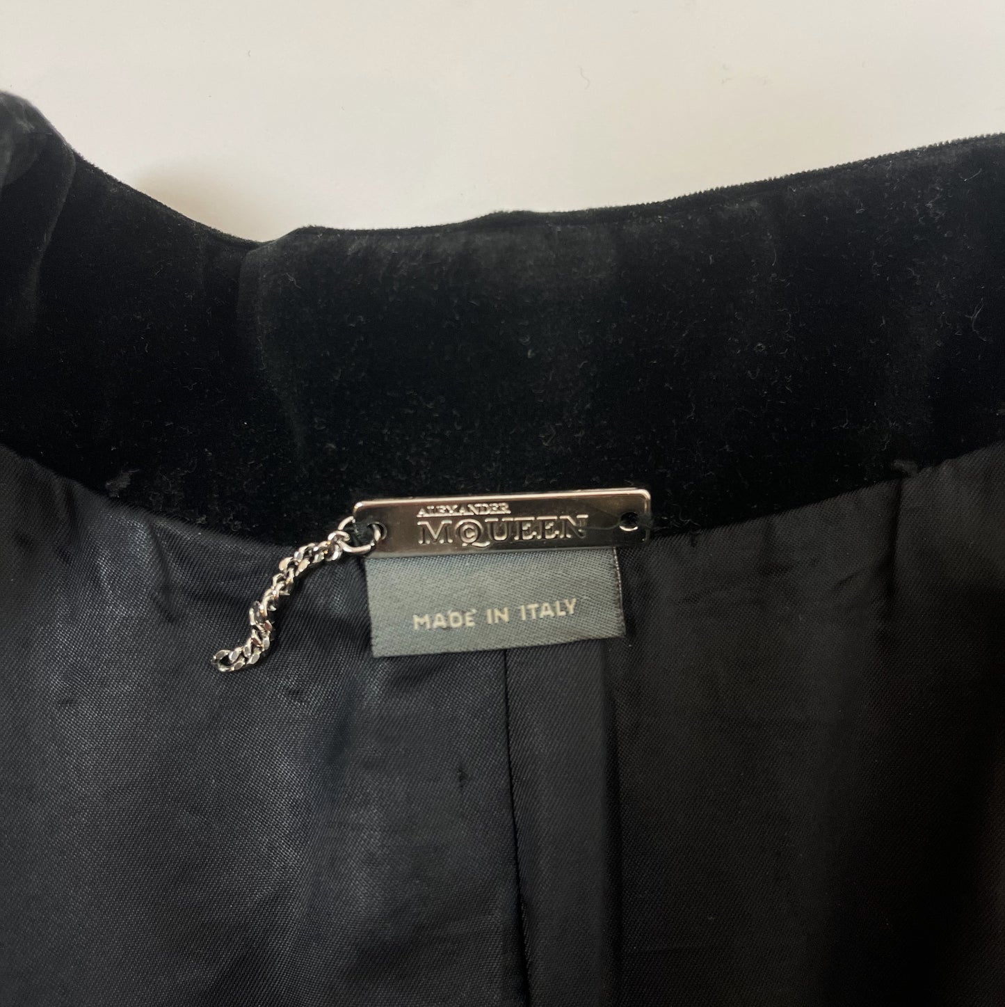 Alexander McQueen cape style jacket