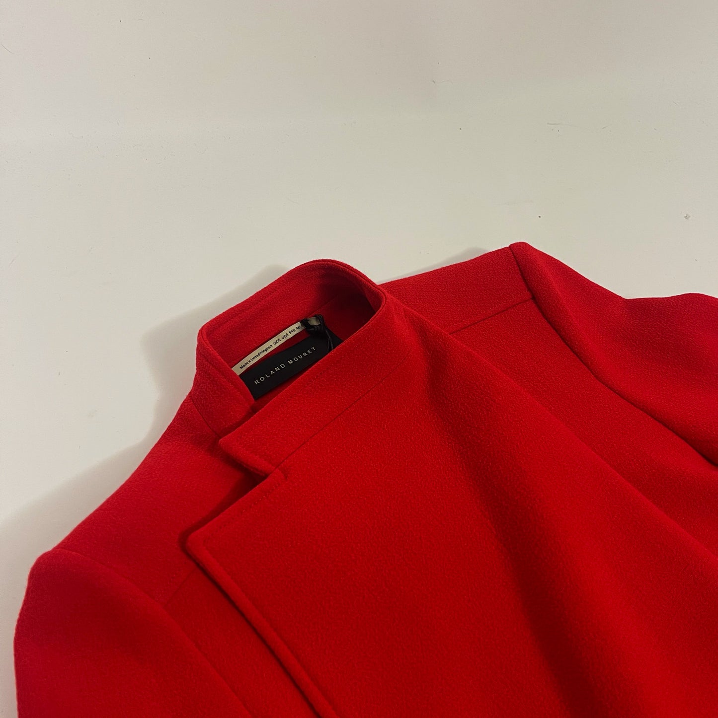 Roland Mouret Poppy Red Coat