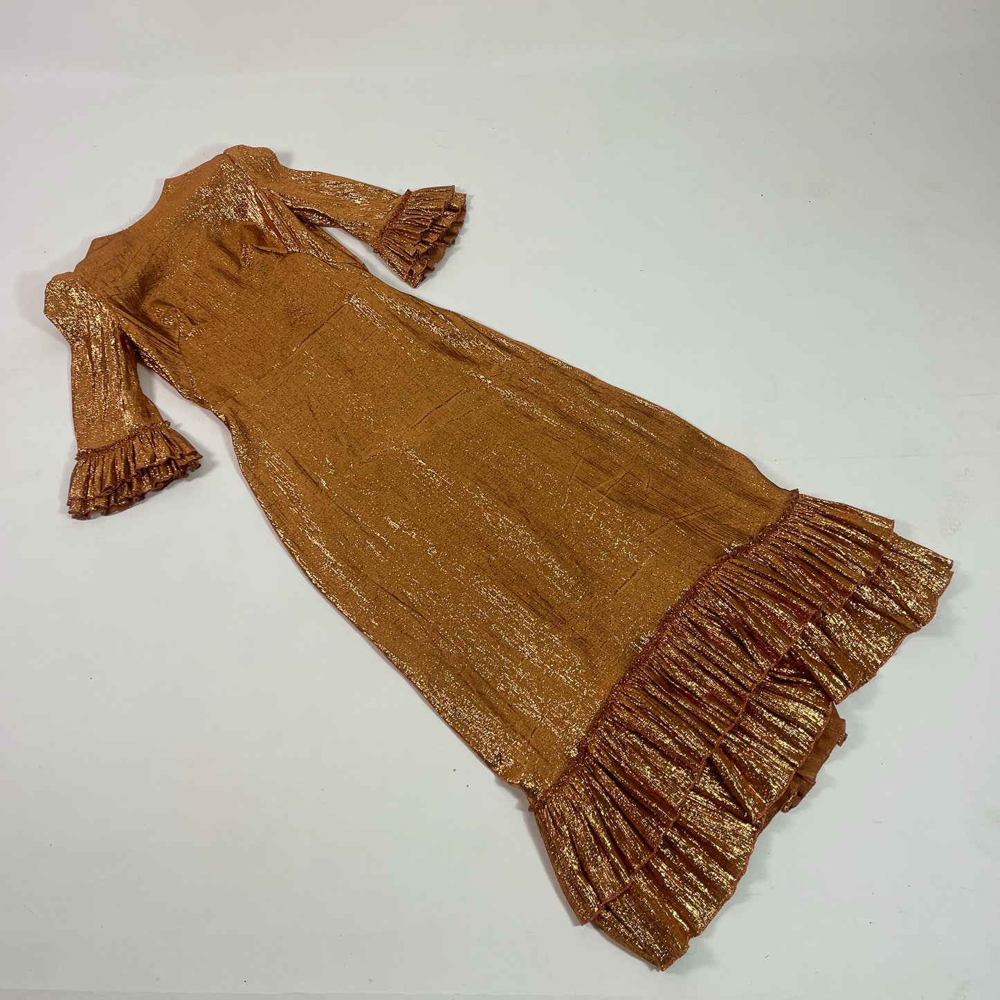 The Vampire's Wife Falconetti Copper Maxi Dress