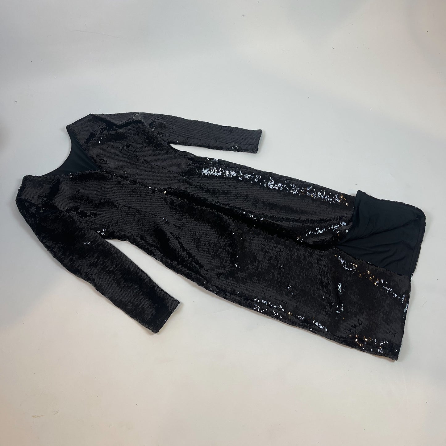 Max Mara Black Sequin Dress