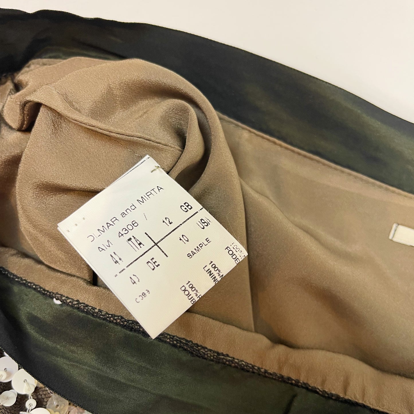 Rick Owens Archive Peacock Skirt