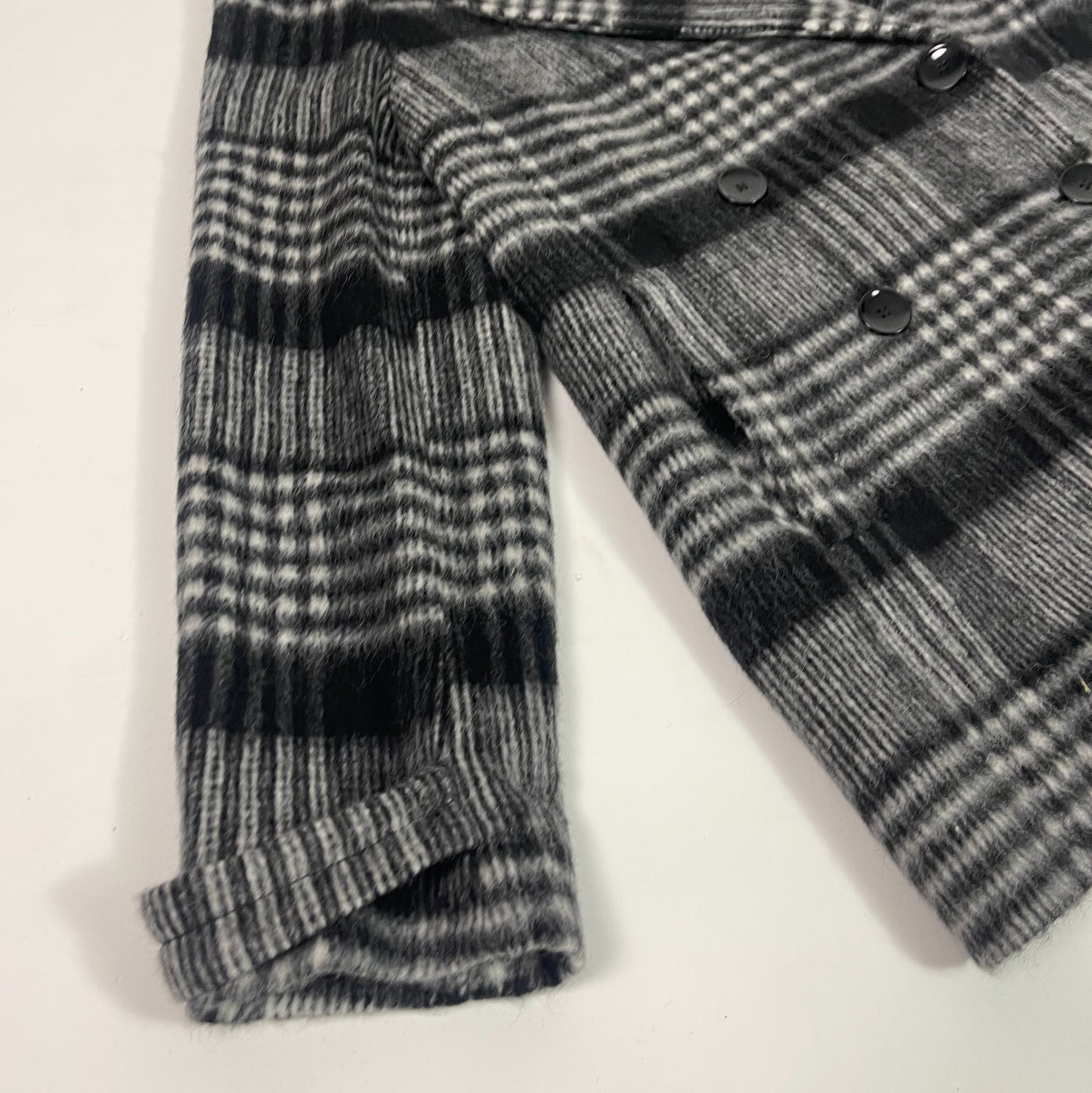 LK Bennett Grey Plaid Jacket