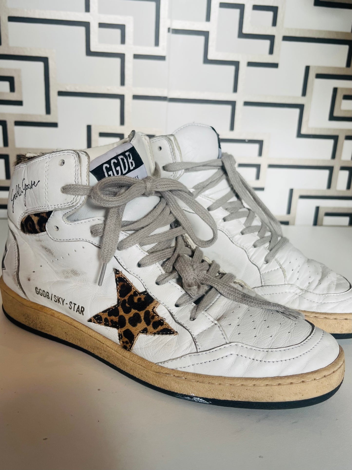 Golden Goose Deluxe sky-star sneakers size 39