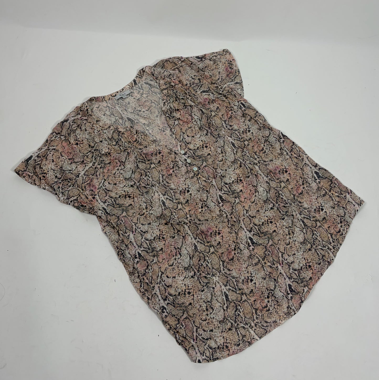 Rails Snake Print Blouse