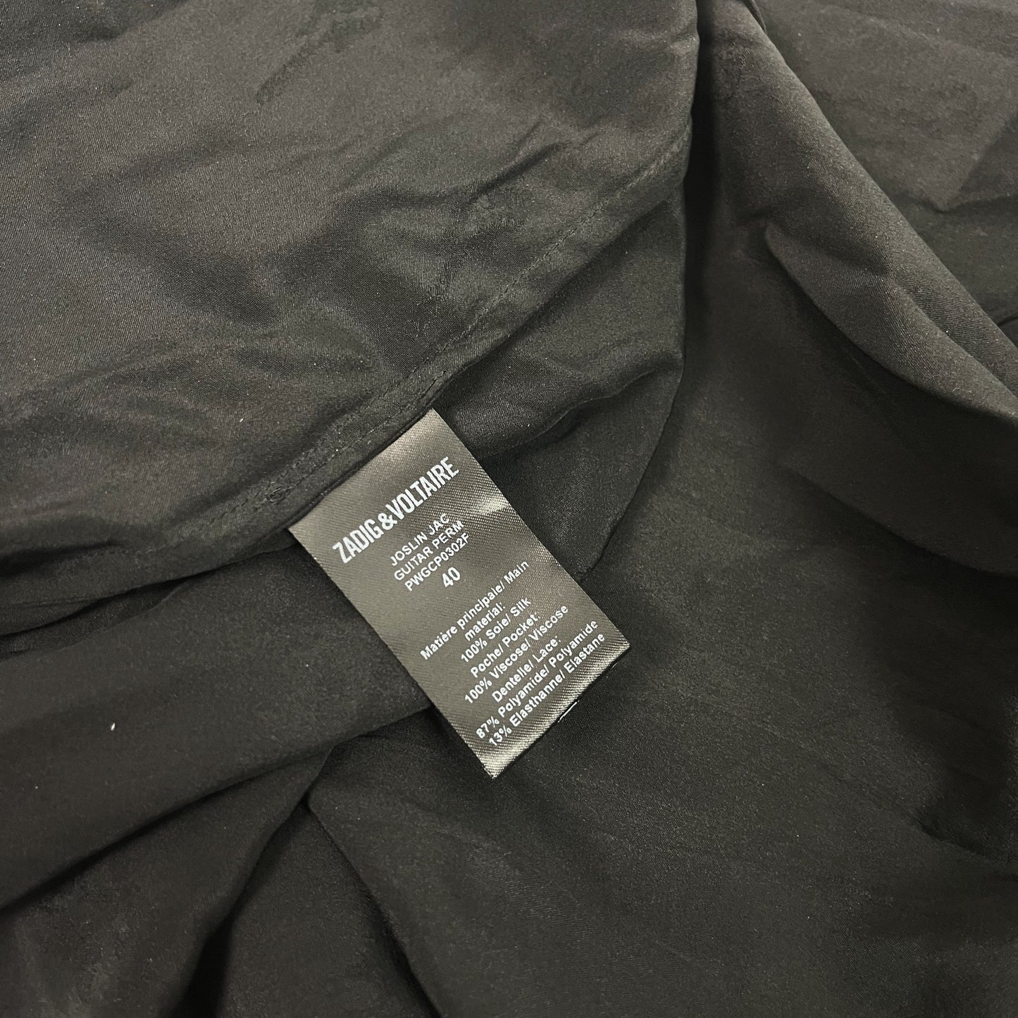 Zadig & Voltaire Black Midi Skirt