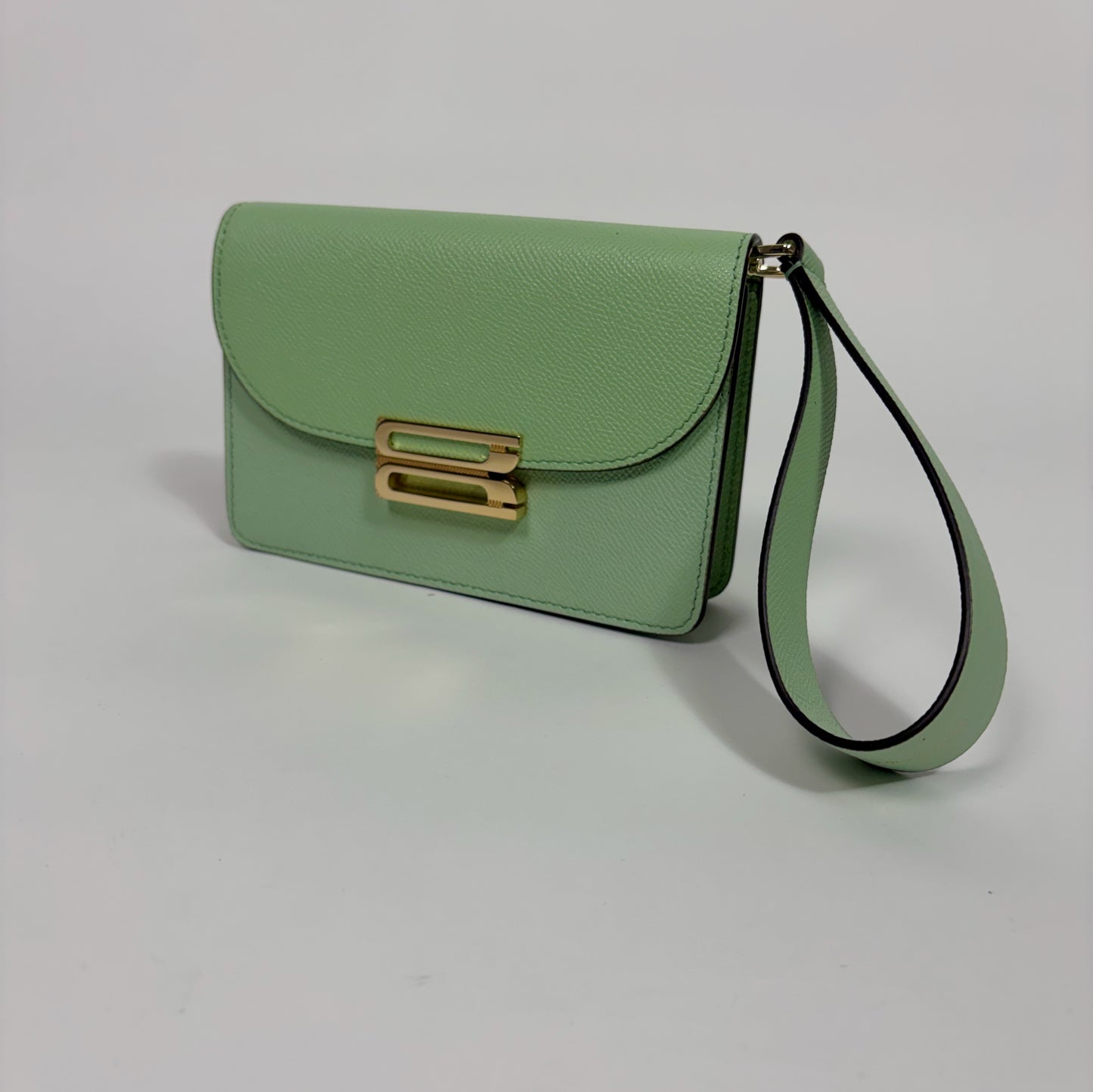 Victoria Beckham Mint Green Dorian mini bag