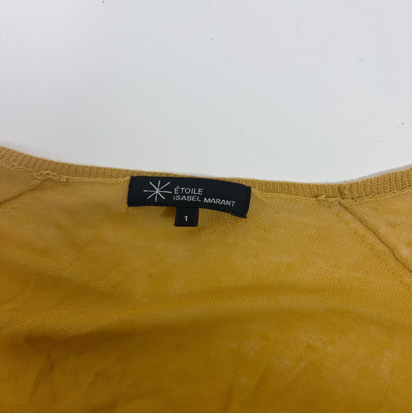 Isabel Marant Mustard Long Sleeve