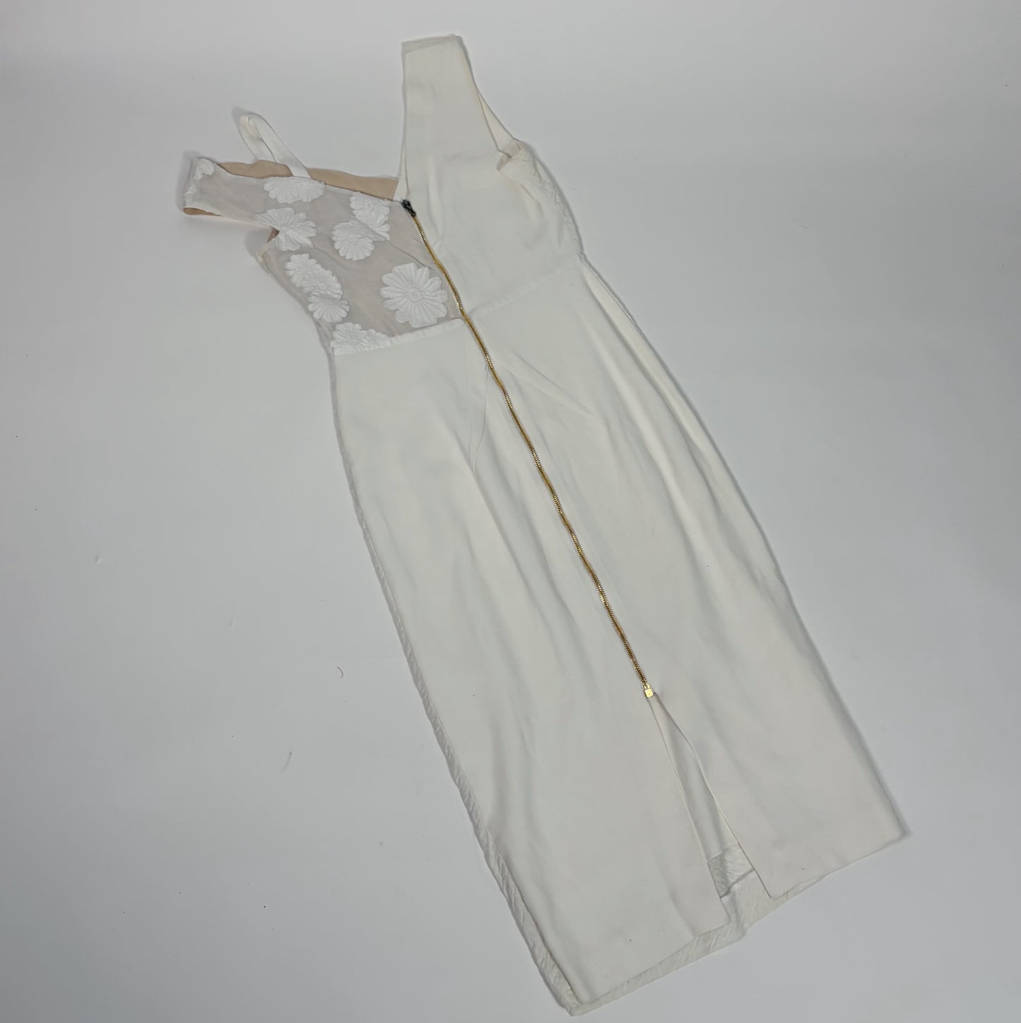 Roland Mouret White Midi Dress