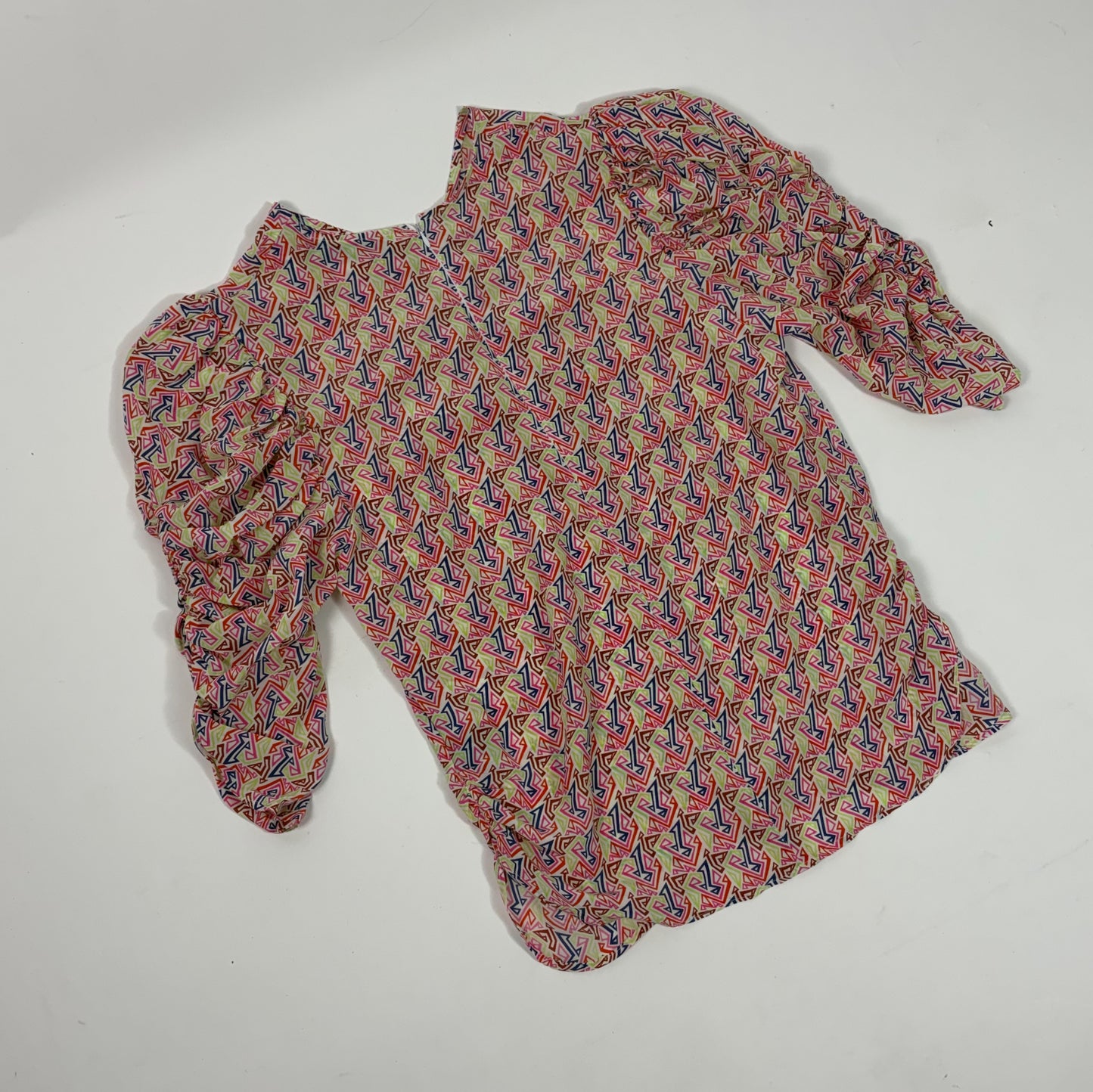 Helen Steele Geometric Print Blouse