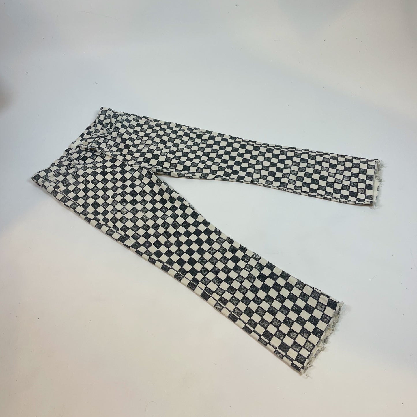 MOTHER Checkerboard Jeans