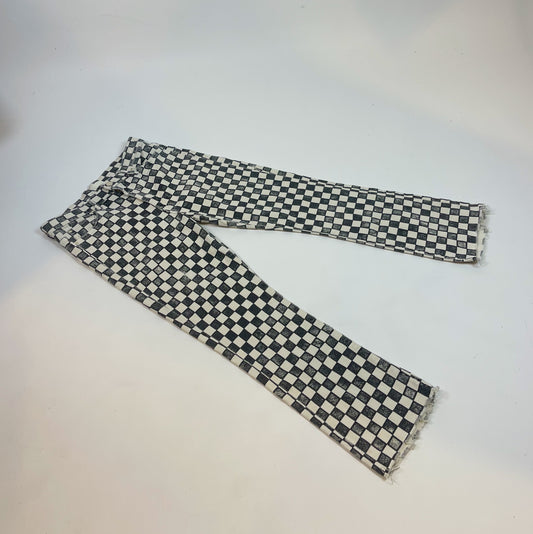 MOTHER Checkerboard Jeans