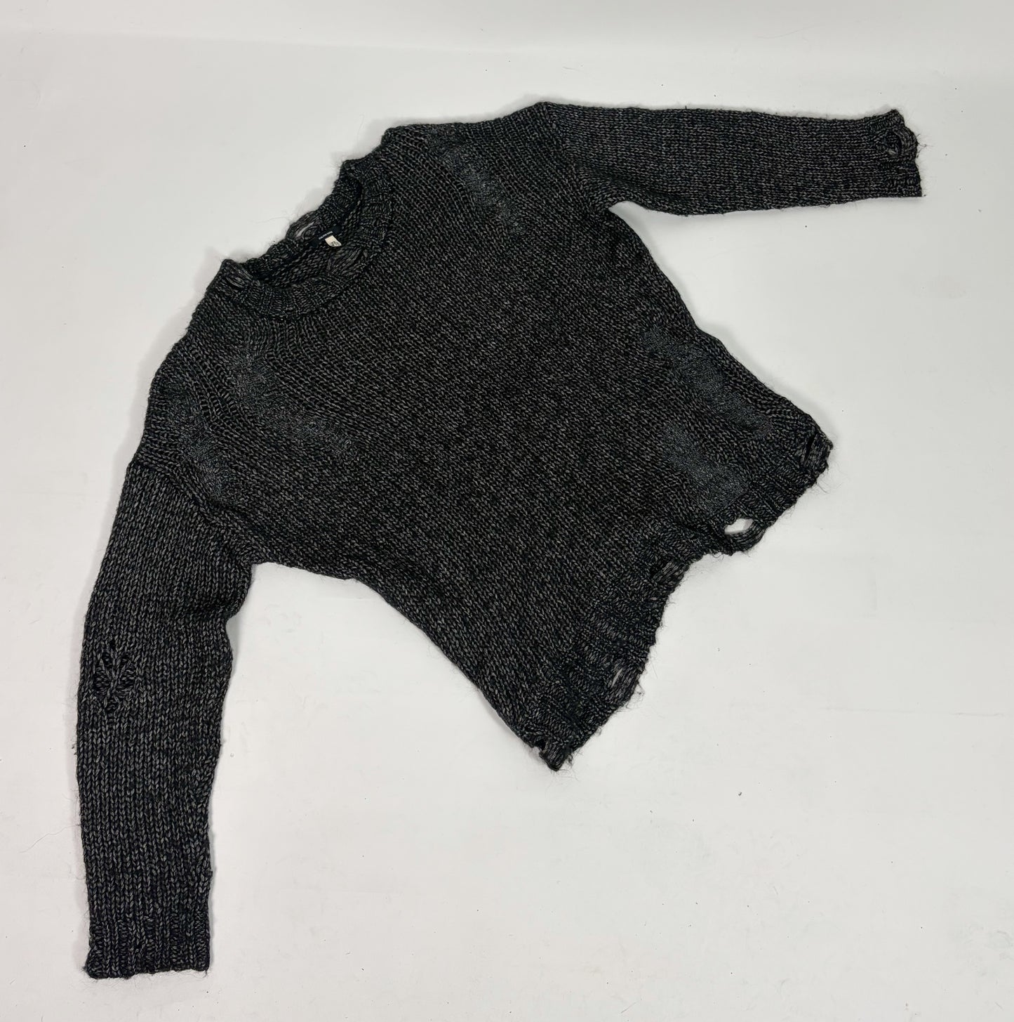 R13 Grey Knit Sweater