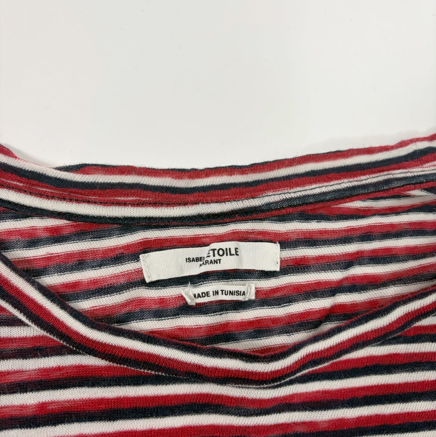 Isabel Marant Striped Long Sleeve Top