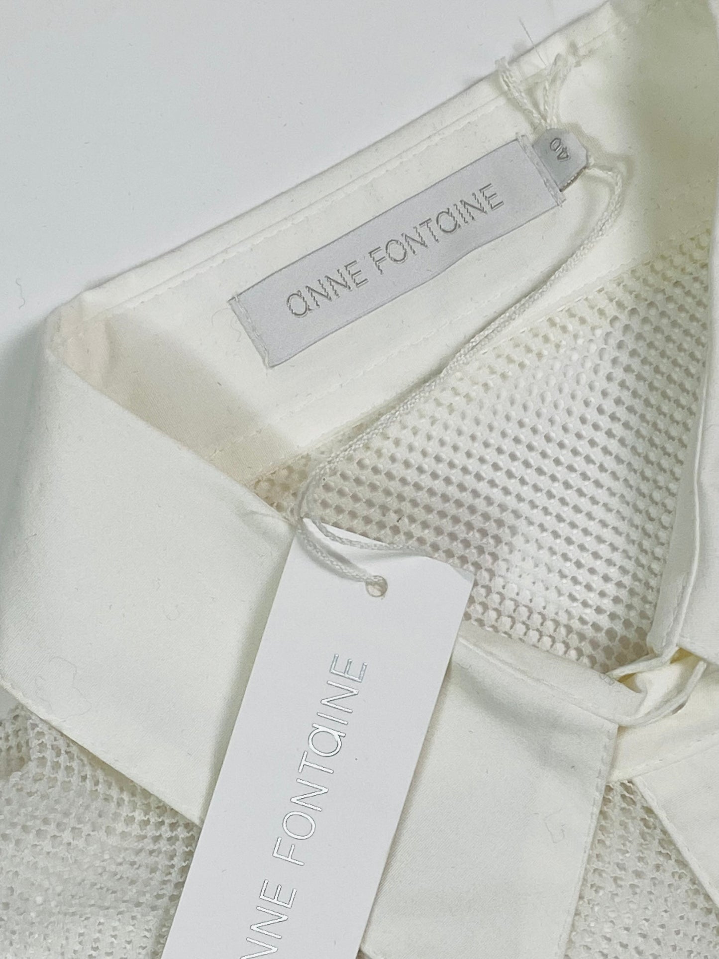 Anne Fontaine lace shirt