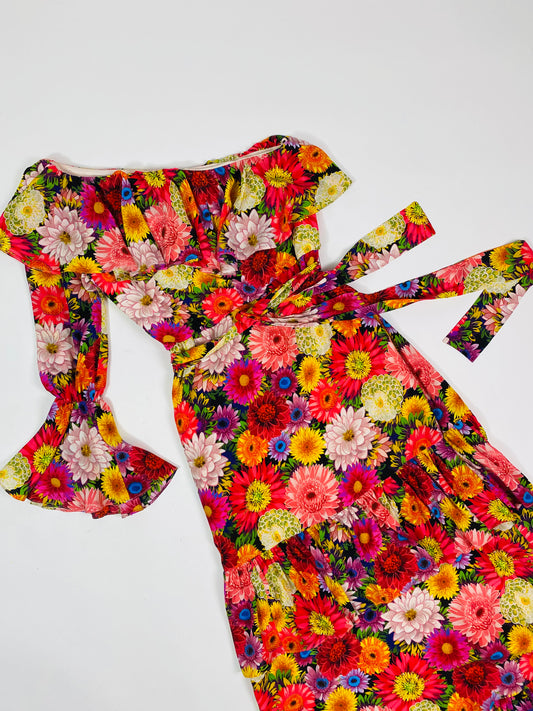 Borgo De Nor silk one shoulder dress
