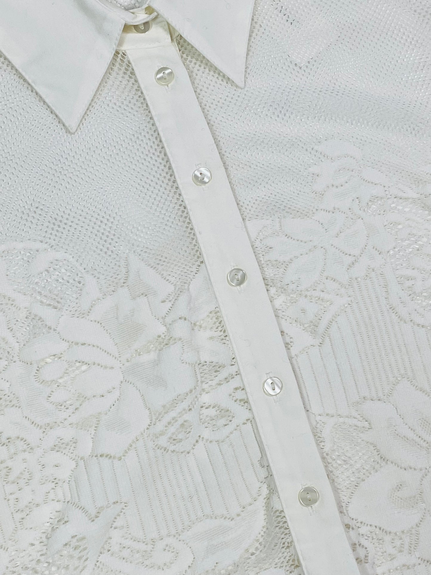Anne Fontaine lace shirt