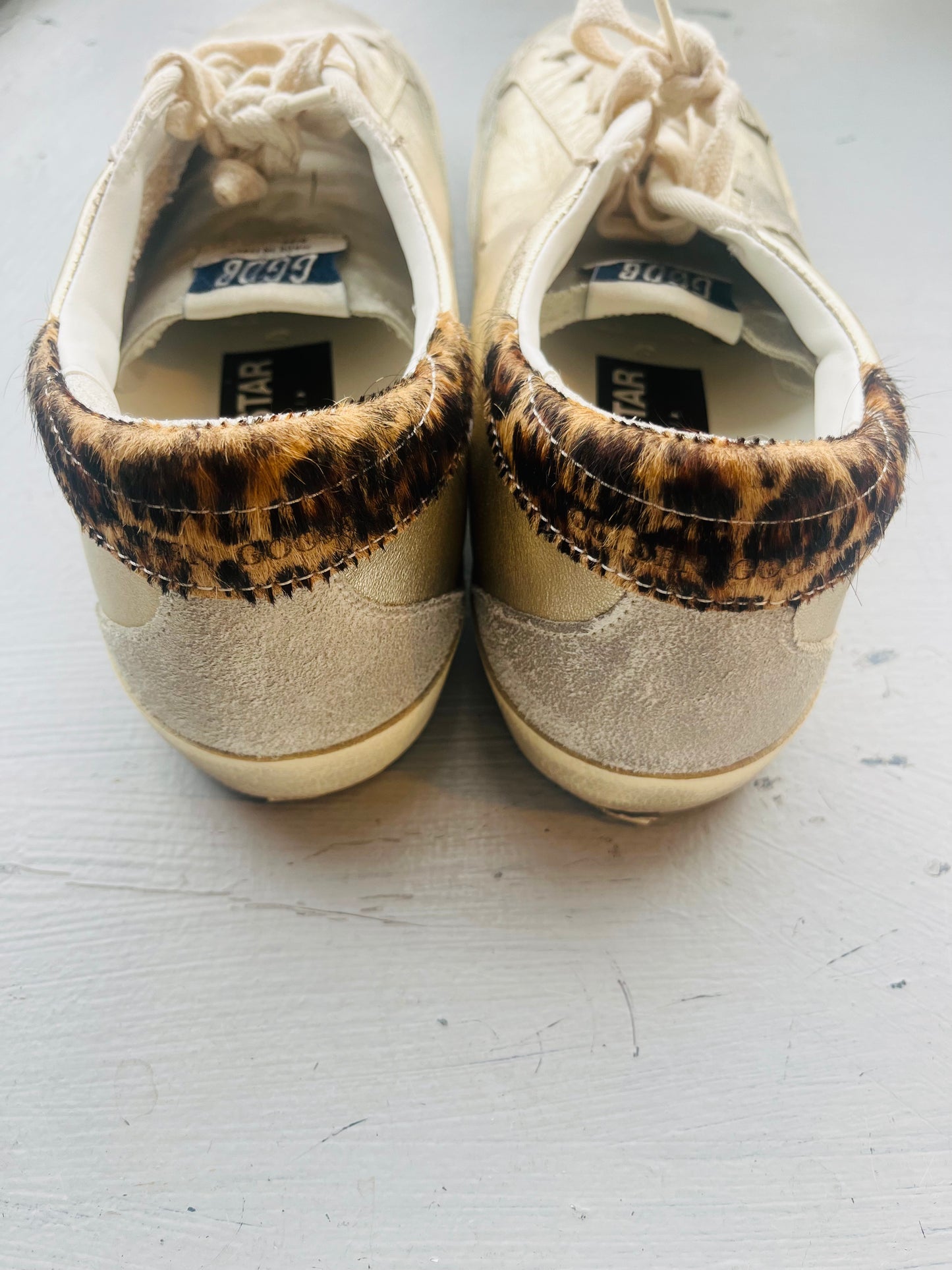 Golden Goose Deluxe superstars size 40