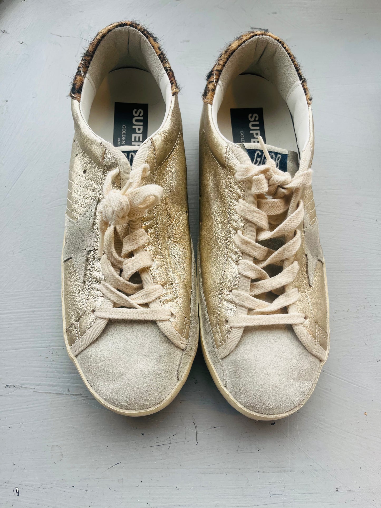Golden Goose Deluxe superstars size 40