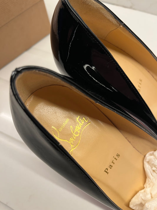 Christian Louboutin Pigalle patent 100 size 39.5