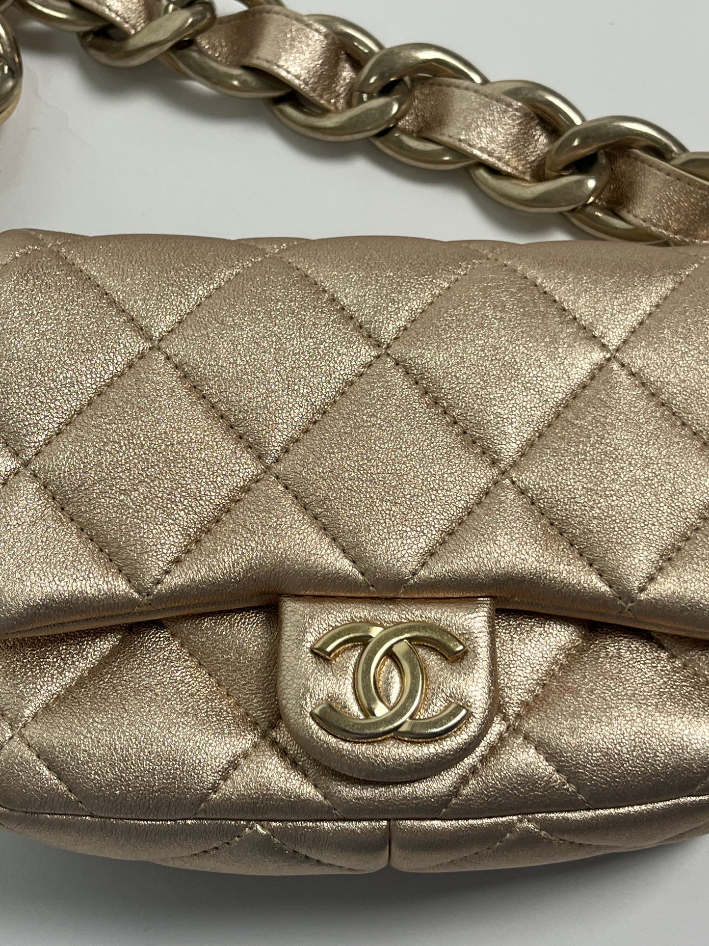 CHANEL mini Funky Town shoulder bag