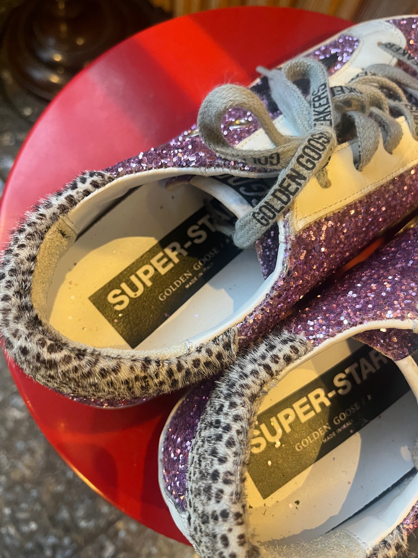 Golden Goose Deluxe superstars size 38