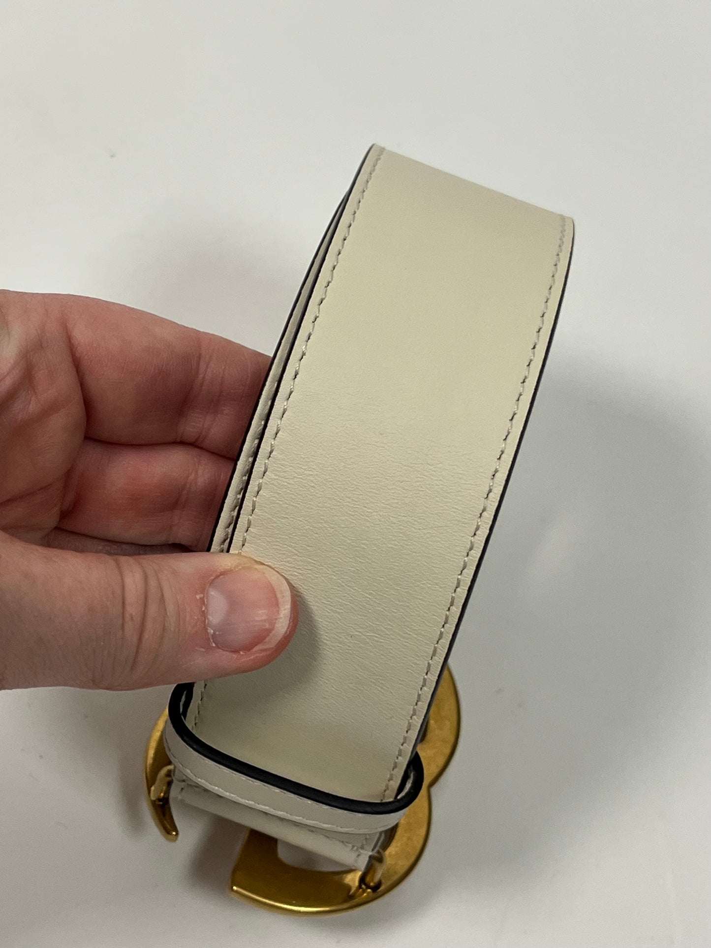 Gucci Marmont belt off white