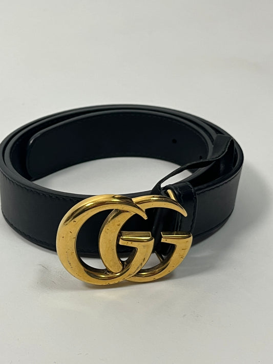 Gucci Marmont belt black