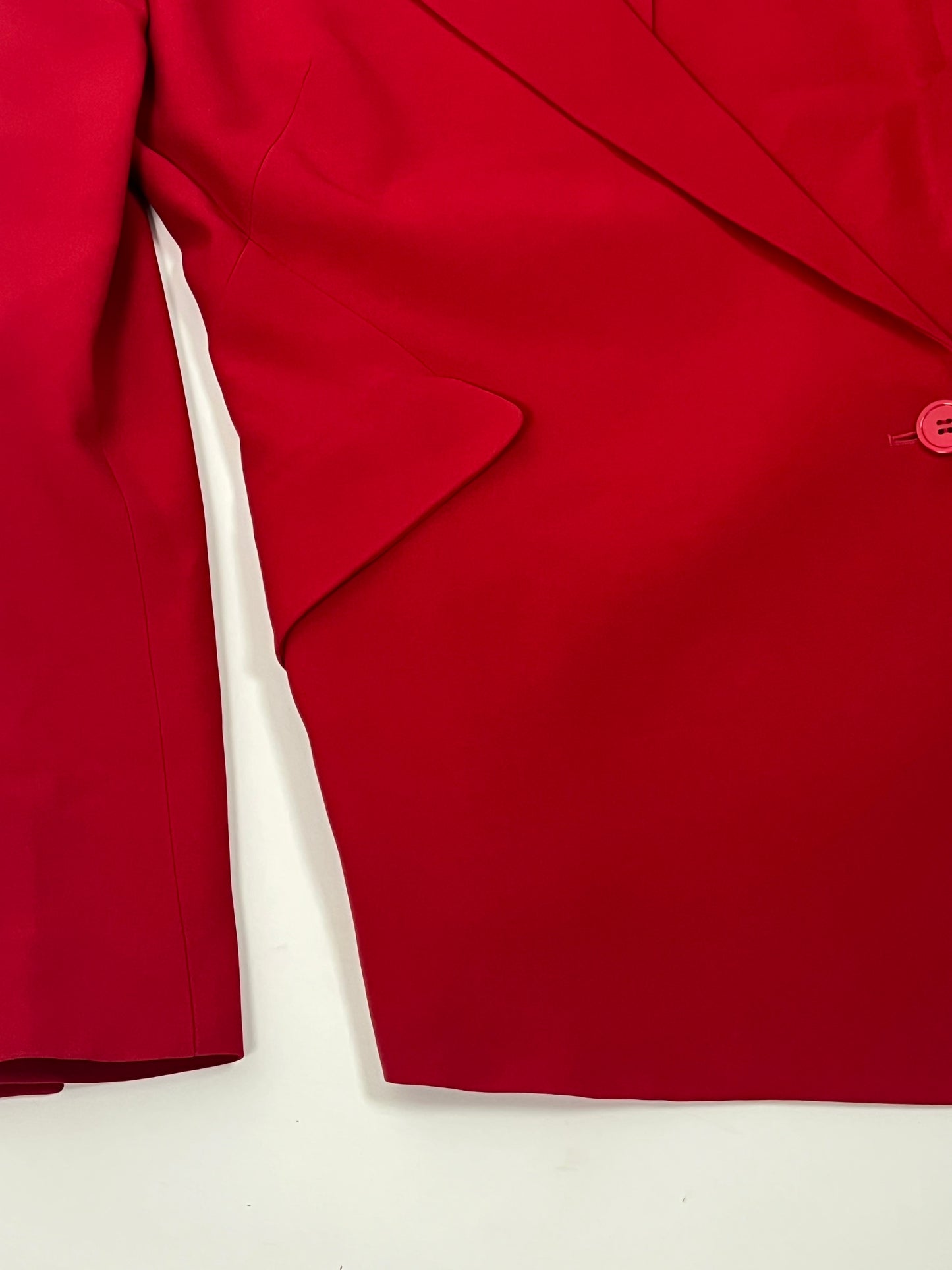 Alexander mcQueen leaf crepe drop hem jacket