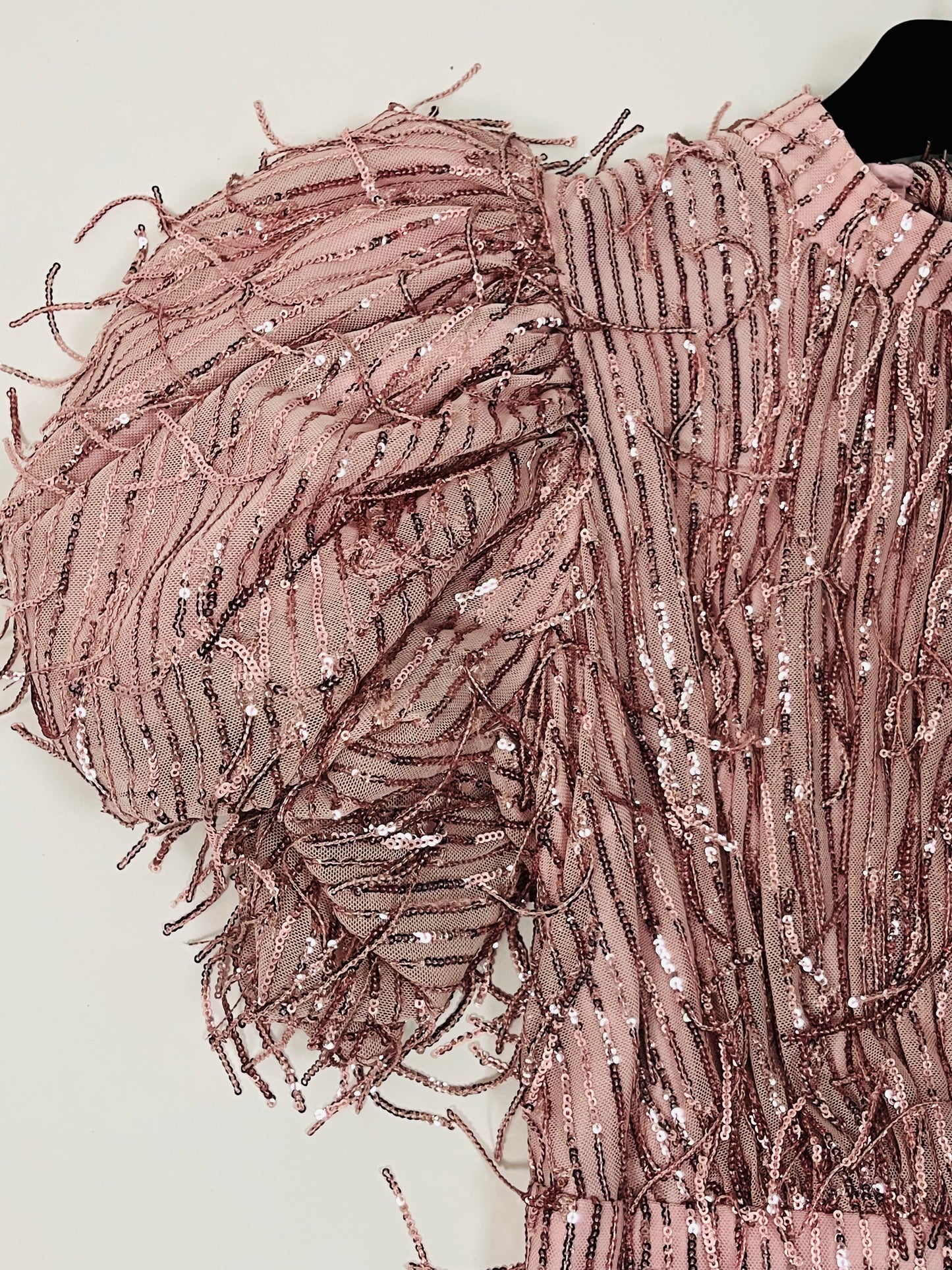Rotate Dawn sequin fringe dress