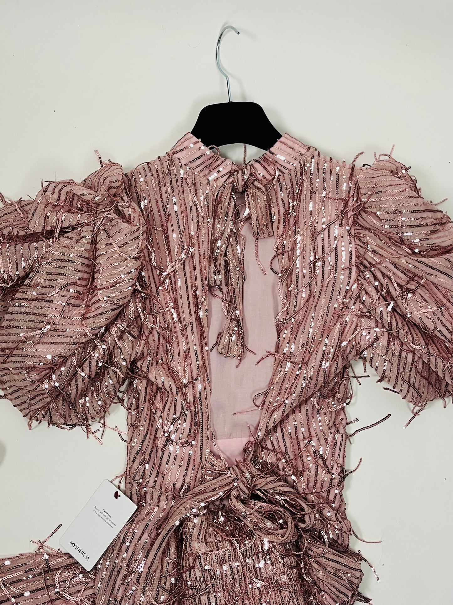 Rotate Dawn sequin fringe dress