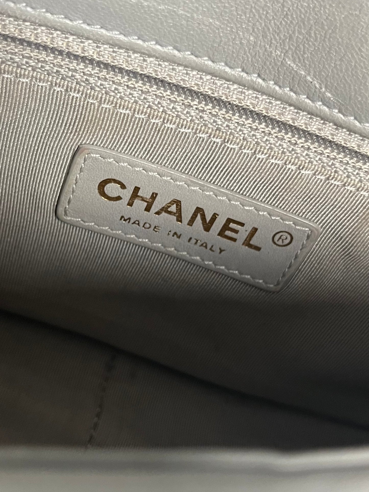 CHANEL Chain Around small rectangle chevron