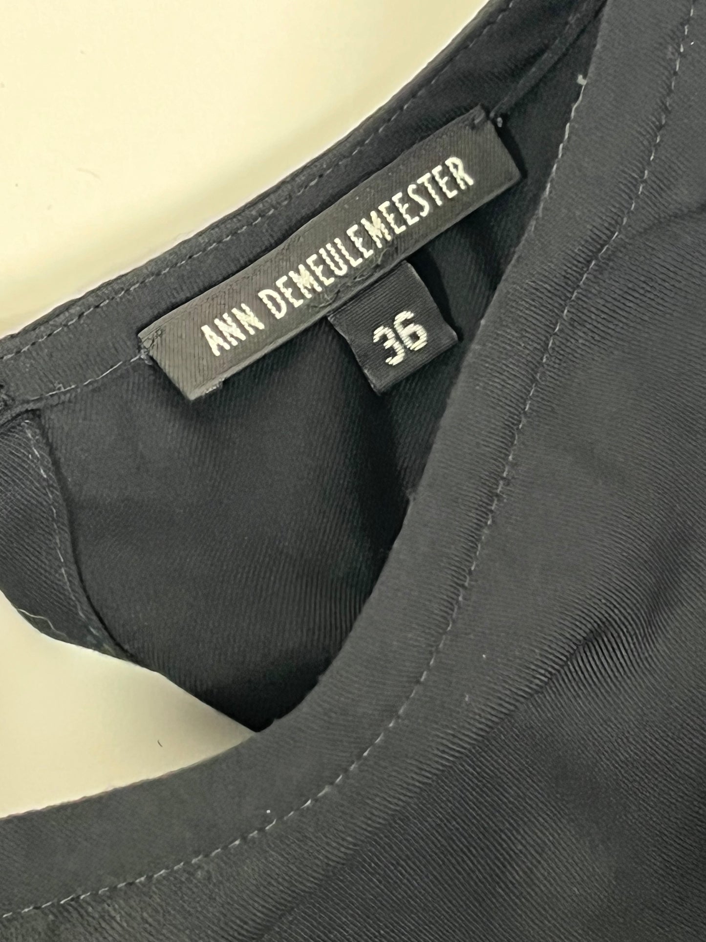 Ann Demeulemeester black blouse