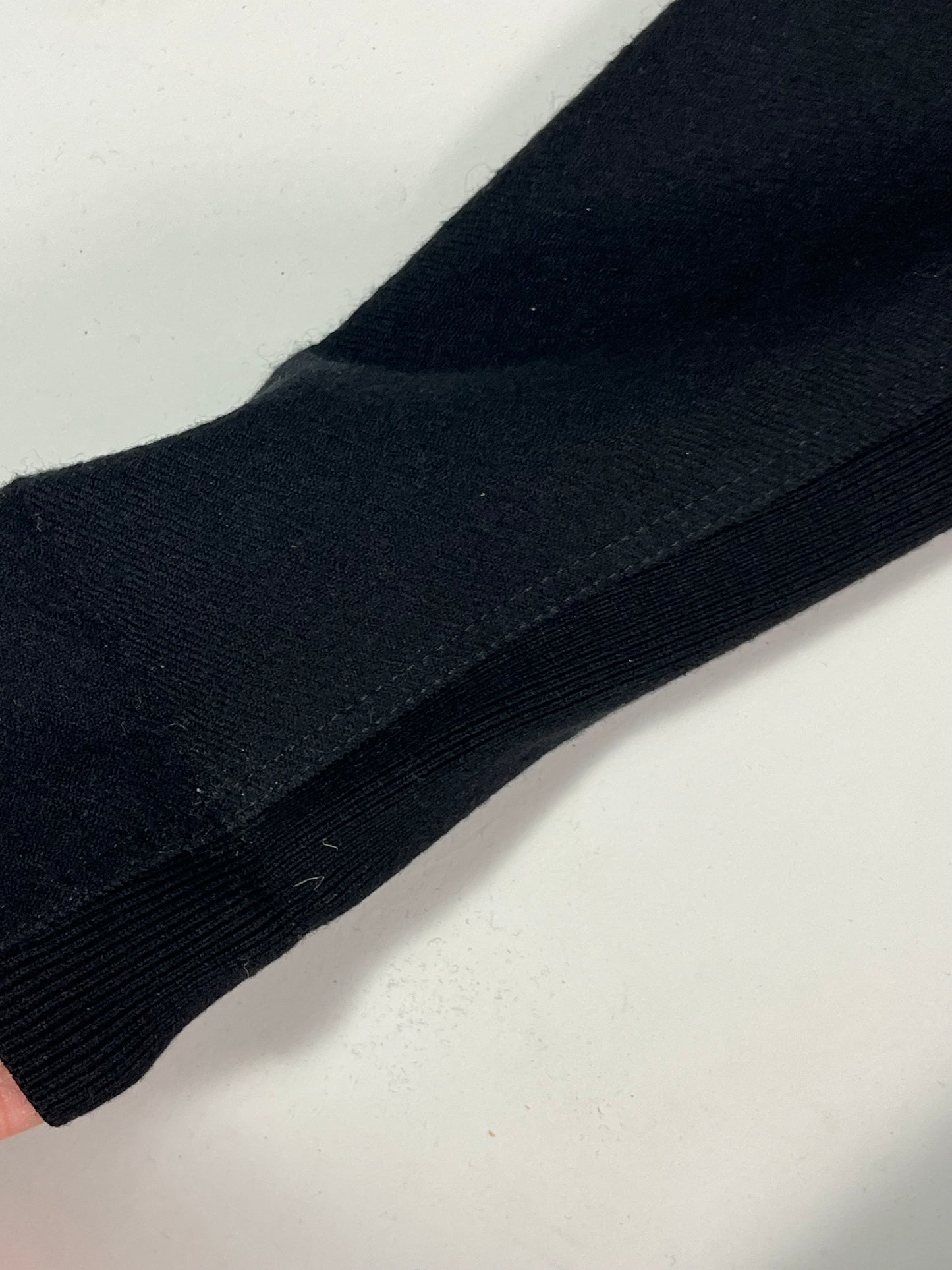 Rick Owens black wool coat