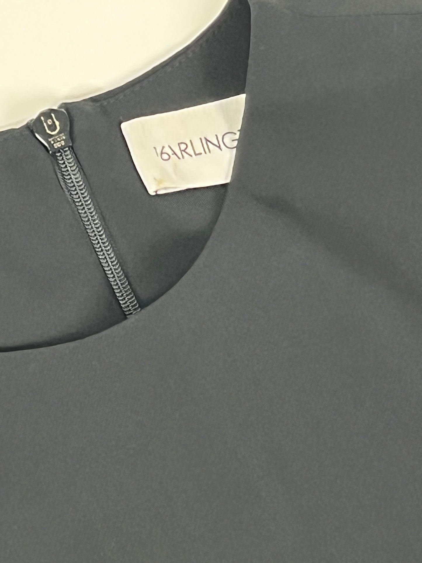 16 Arlington feather trim top