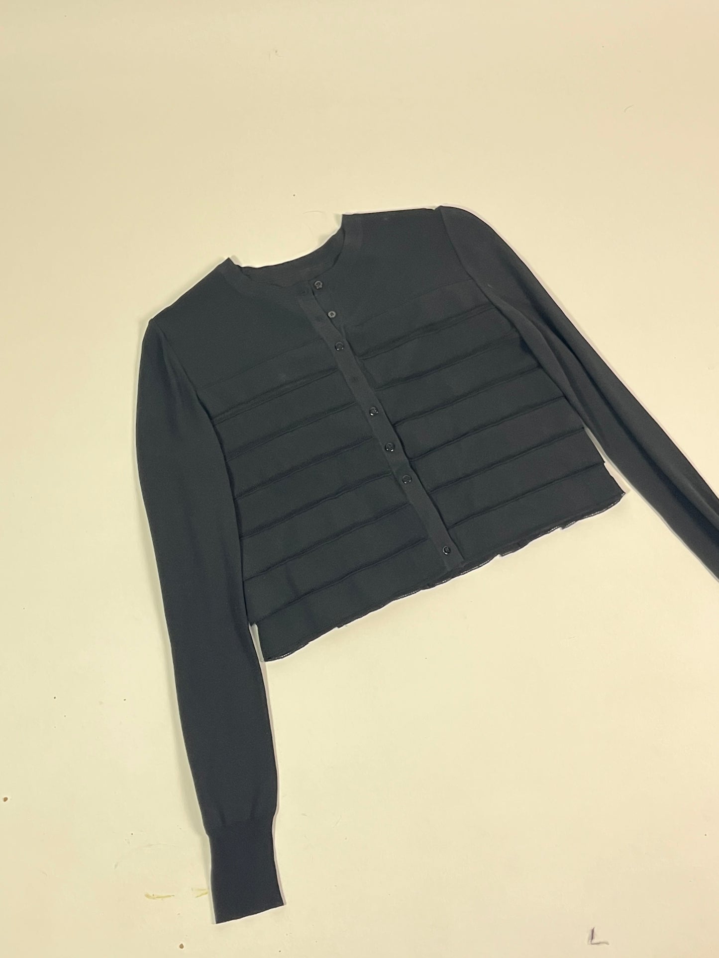 Alaia ruffled cardigan