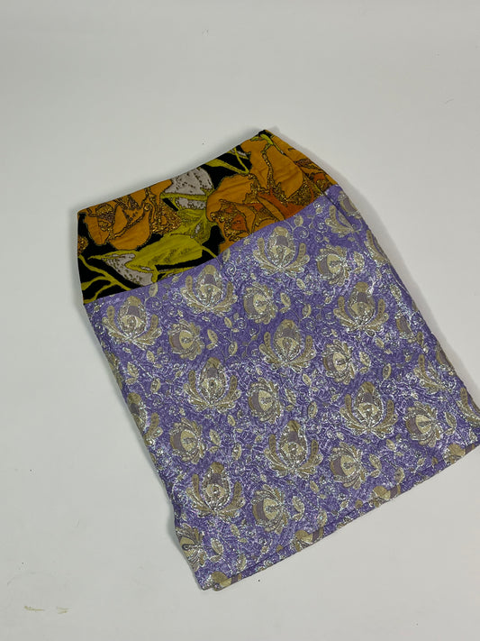 Dries Van Noten brocade skirt