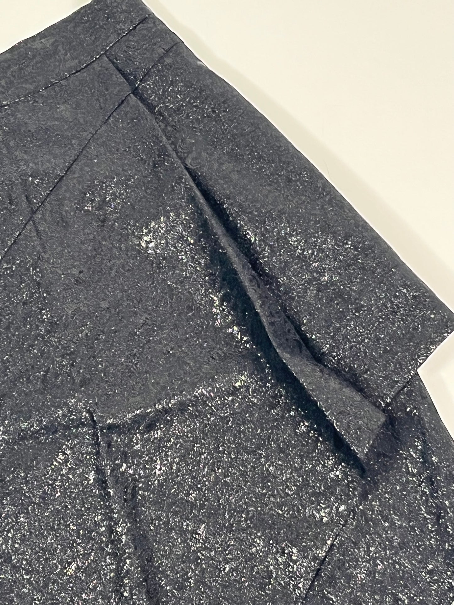 Dries Van Noten metallic midi skirt